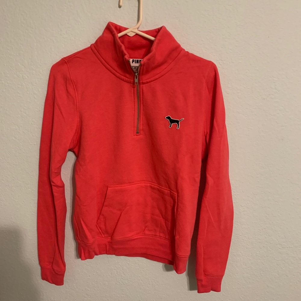 PINK half zip